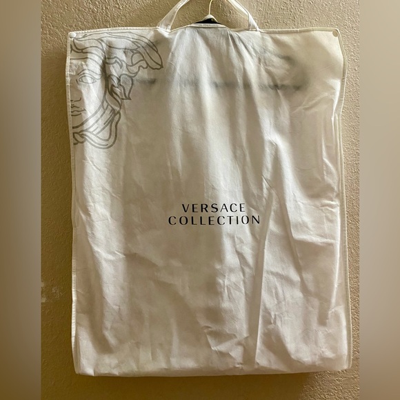 Versace Red trench coat - Picture 13 of 14